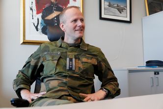 Oberst Eirik Guldvog er sjef for 133 luftving på Evenes. Foto:  Torbjørn Kjosvold / Forsvaret