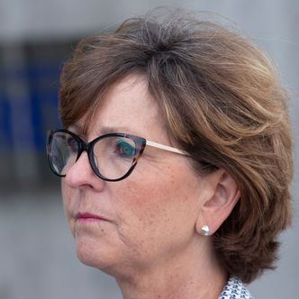 Bærum-ordfører Lisbeth Hammer Krog (H) reagerer kraftig på avgjørelsen om å bygge en ny luftledning i kommunen. Foto:  Terje Pedersen/NTB