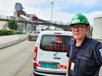 Espen Åmlid, operatør i kjøreport.