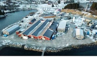 LANDBASERT: Det nye landbaserte fiskeoppdrettsanlegget på Dønna i Nordland er designet for både torsk og laks. Bilde:  Hydac