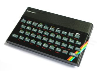 Hjemmedatamaskinen Sinclair 48K ZX Spectrum. Foto: <a href="https