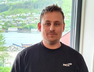 Lasse Tefre er områdesjef for NCC Industry i Sogn og Fjordane Foto: NCC