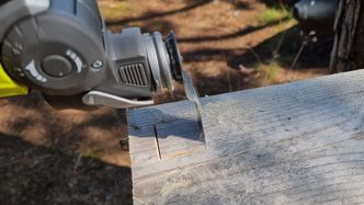 Sager seg rett ned. Foto:  Odd Richard Valmot