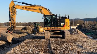 Br. Thorkildsen fikk oppdraget med et tilbud på cirka 68 millioner kroner, mens totlkostnaden på prosjektet er på 134 mill kroner. Foto:  Vidar Tangen, Vestfold og Telemark fylkeskommune