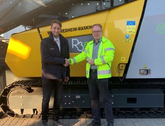 Frederik Hoogendoorn CEO and Sales Director hos Keestrack (samt deleier av Keestrack gruppen sammen med Per Olav Fredheim, dagligleder, deleier i Fredheim Maskin.