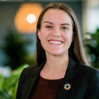 Elisabeth Nissen Eide, bærekraftsjef i Atea Norge. Foto: Daniel Jacobsen