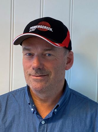 Vegard Gultvedt skal være salgsleder for Powerscreen-produktene i AgderGruppen.