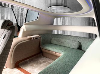 Det er lite som tyder på at interiøret i konseptbilen er veldig likt det vi får se i produksjonsvarianten.  Foto:  Hyundai