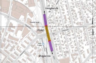 Ikke lange tunnelen, men her møtes mye infrastruktur på samme sted. Illustrasjon: Statens vegvesen