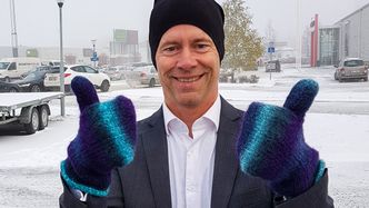 Nussir-direktør Øystein Rushfeldt ble nest beste spåmann i TUs konkurranse. Foto:  Nussir