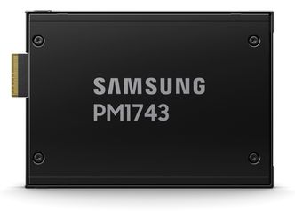 SSD-en Samsung PM1743 kommer trolig i salg i løpet av våren. Foto: Samsung