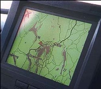 Det elektronisk kartsystemet Elveg. Foto:  Transport Telematikk