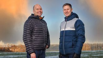 Atle Gerhardsen, som i 12 år har ledet Cautus Geo, overlater nå ledelsen av Cautus Geo til Odd Sverre Østlie Foto:  JORN GRONLUND