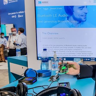 Det norske selskapet er klar med sin første brikke som støtter den nye standarden Bluetooth Low Energy Audio. Foto: Odd Richard Valmot