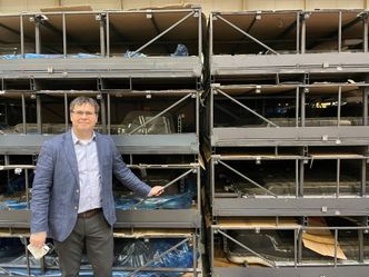 Trygve Burchardt, grunder av ECO STOR. Foto:  ECO STOR