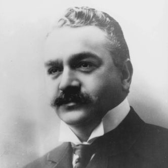 Samuel (Sam) Eyde var en norsk ingeniør og industrigründer, som blant annet stiftet Norsk Hydro sammen med Kristian Birkeland. Foto:  NTB