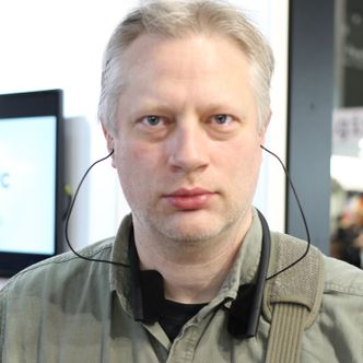 Artikkelforfatteren utstyrt med Mymanu Titan. Foto: Danny Manu/Mymanu