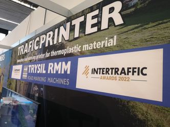 En del av internasjonaliseringen er å endre produktnavnet til Trysil Road Marking Machines. Foto:  Jarle Skoglund