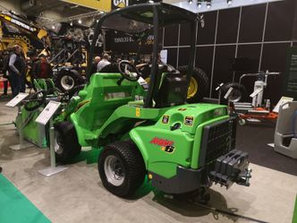 Avant var tidlig ute men sine minilastere, som det er solgt ca 100 av i Norge. Foto:  Jarle Skoglund