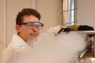 Fred Martin Kaaby, Analytisk Kjemiker ved avdeling reservoarteknologi på IFE. Foto:  IFE