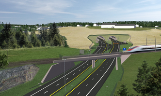 E18 Retvet-Vinterbro Illustrasjon:  Statens vegvesen