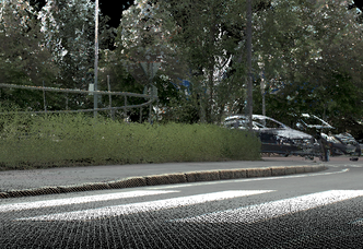 Kvalitet på punktsky for videre digitalisering/vektorisering og flate dannelse (terrengmodell / TIN).