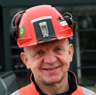 Prosjektleder Geir Strømstad i Statens vegvesen. Foto: Øyvind Ellingsen/Statens vegvesen