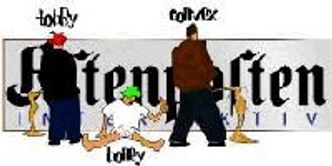 Hackere urinerer på Aftenpostens logo.