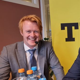 Andreas Kollbye Aks i Widerøe Zero. Foto:  Odd Richard Valmot