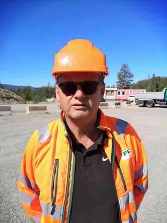 Kommunikasjonssjef Erik Riste i Peab Asfalt Foto: Jarle Skoglund