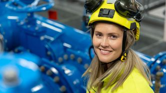 – Jeg visste jo at Vann- og avløpsetaten både eier, drifter og prosjekterer veldig mye selv, så trainee-stillingen her var en helt unik mulighet for meg som nyutdannet, sier Embla Gausereide Tukker. Foto: TUM Studio