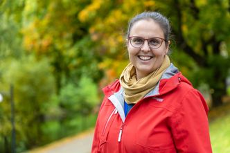 – Vi har stillinger som kan være ekstremt spisse. Ansatte hos oss må ha både teoretisk dybdeforståelse og oversikt, og det får du gjennom trainee-programmet, sier Kristin Tyldum Kjøglum Foto: TUM Studio