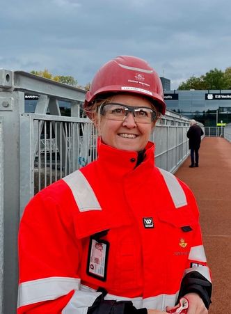 Byggeleder Hege Gran-Henriksen Foto: Statens vegvesen