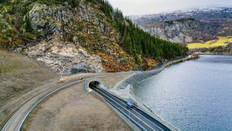 – Vi ser at Glasopor vurderes i flere nye tunneler, sier salgssjef i Glasopor, Tore Bye. Foto: TUM Studio