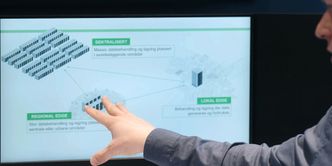 I webinar «Fremtidens IT er helt på kant» forklarer Erik Gjesdal hvordan fremtidens typiske databehandling kan se ut – med fortsatt mye i sky, men også noe regionalt og med den mest virksomhetskritiske dataen lagret lokalt.