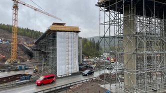 Trimbles planleggingsverktøy var i bruk da broen ved Brenna i Bærum ble bygget. Foto: TUM Studio