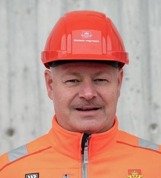 Byggeleder i Statens vegvesen, Bård Kimestad Foto: Statens vegvesen