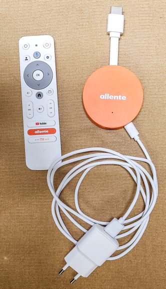 Allente Streaming Hub er veldig enkelt om du skal til Europa, på hytte, eller er i sofaen hjemme. Foto: Odd Richard Valmot