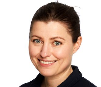 Kommunikasjonssjef Martha Hagerup Nilson i Statnett sier det er usikkert nøyaktig hvor regionen eventuelt vil bli delt opp. Foto:  Statnett