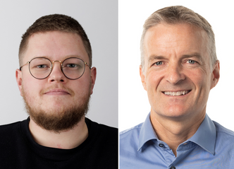 – Forskning er nødvendig for å erstatte følelser med fakta, skriver kommunikasjonsspesialist Lars Johannessen (t.v.) ved Ife og Andreas Bye, som er sjefforsker ved Ife og prosjektleder i OECD NEA Halden HTO Project. Foto: Ife