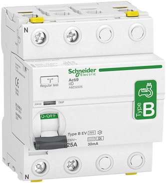  
<p class="western">Acti 9 iID B type EV jordfeilbryter er spesifikt produsert for elbilladeinfrastruktur og passer perfekt for kommersielle bygninger med løsninger for kontroll og overvåking.</p>