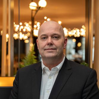 André Waage er adm dir for NCC Industry i Norge. Foto: NCC
