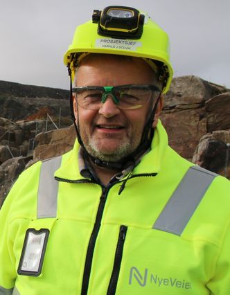 Prosjektsjef i Nye Veier, Harald J. Solvik Foto:   Thor Søndenaa