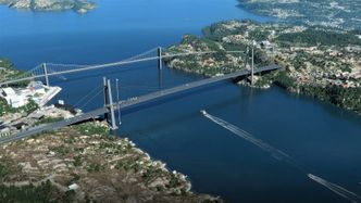 Totalrammen for Sotrasambandet er på 23,1 milliarder 2022-kroner inklusive forberedende arbeider som har pågått siden 2018. Montage:  Rambøll