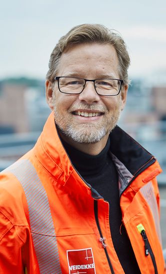 Veidekkes konsernsjef Jimmy Bengtsson. Foto:  Bård Gudim, Veidekke