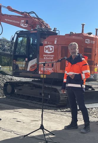 Konserndirektør i Skanska Norge, Stein Ivar Hellestad. Foto: Dagrunn Husum/Statens vegvesen