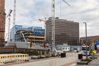Det nye regjeringskvartalet tar form. Foto: TUM Studio
