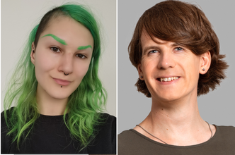 – Av hensyn til klima og samfunnsøkonomi bør vi bygge så få nye P-plasser som mulig, og gjenbruke så mange som mulig av dem vi har, mener Jarvis Suslowicz (t.v.) og Anine Hartmann. Foto: Privat