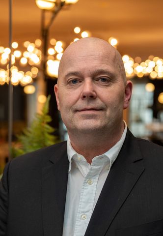 Andrè Waage er direktør for NCC Industry Asphalt Norway Foto:  NCC