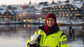 – Vi ønsket å øke fokuset på miljø innenfor bygg og anlegg, både når det gjelder løsninger og materialer, sier Alexandra Dons. Foto: TUM Studio